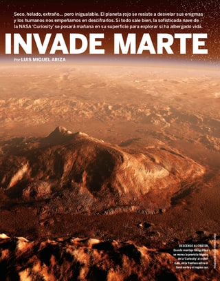 Pages du magazine avec l'article «&nbsp;La Terre envahit Mars&nbsp;»