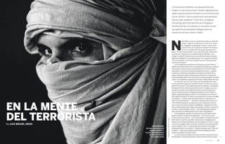 Magazine pages of the article “Inside the mind of a terrorist”