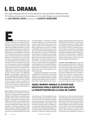 Pages du magazine avec l'article «&nbsp;Esclaves du XXIe siècle&nbsp;»